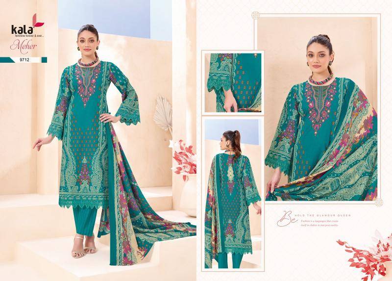 Kala meher vol-12 Dress material wholesalers in Bangalore